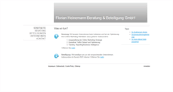 Desktop Screenshot of florian-heinemann.de